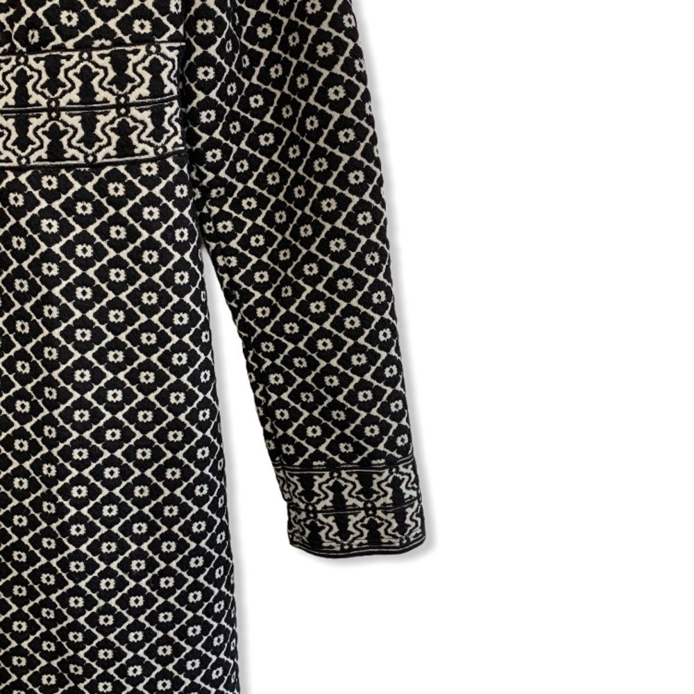 Max Studio Euc V Neck Geometric Patterned Stretch… - image 5